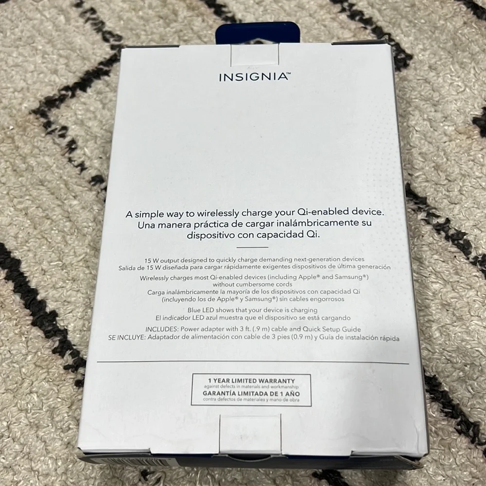 Insignia charging pad